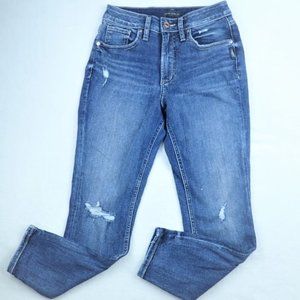 Silver Avery Skinny Crop Jeans Women's Tag Size 27 x 26